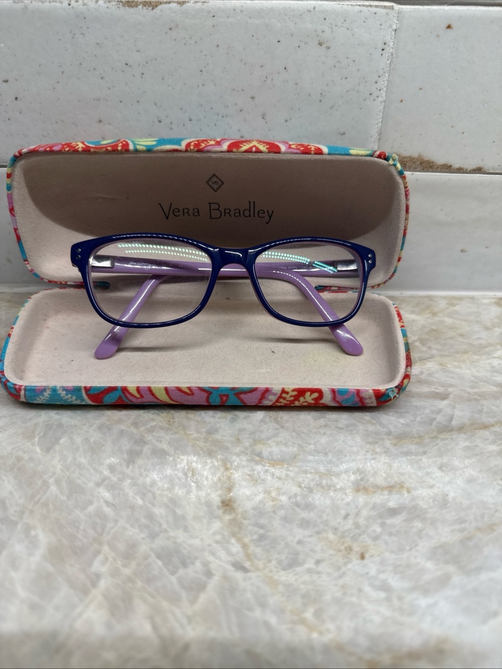Vera Bradley Black Eyeglass frames plus eyeglasses case